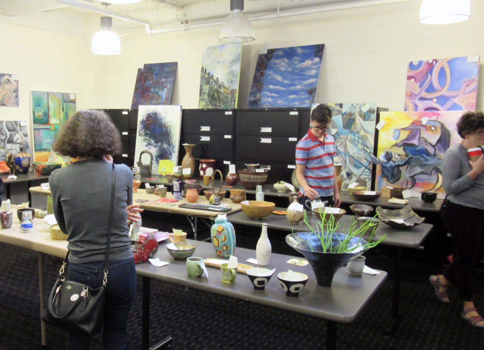 Glassell Studio School Student Art Sale Preview Party Houston