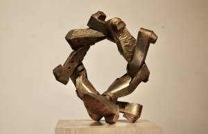 ‘Joss,’ 2019, Bronze with patina, Courtesy of the artist
